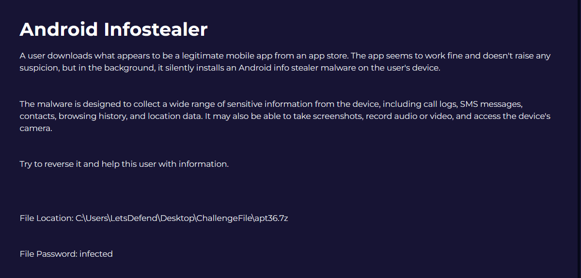 Android Info Stealer