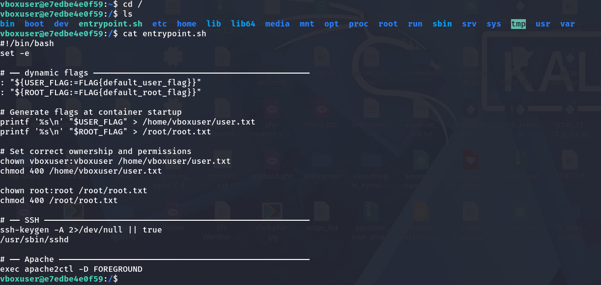entrypoint.sh contents entrypoint.sh contents
