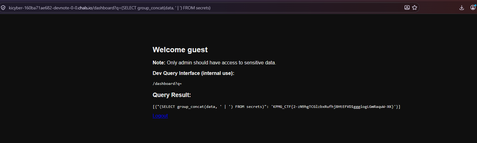 secrets.data → flag